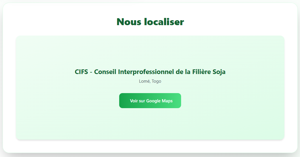 Formulaire de contact
